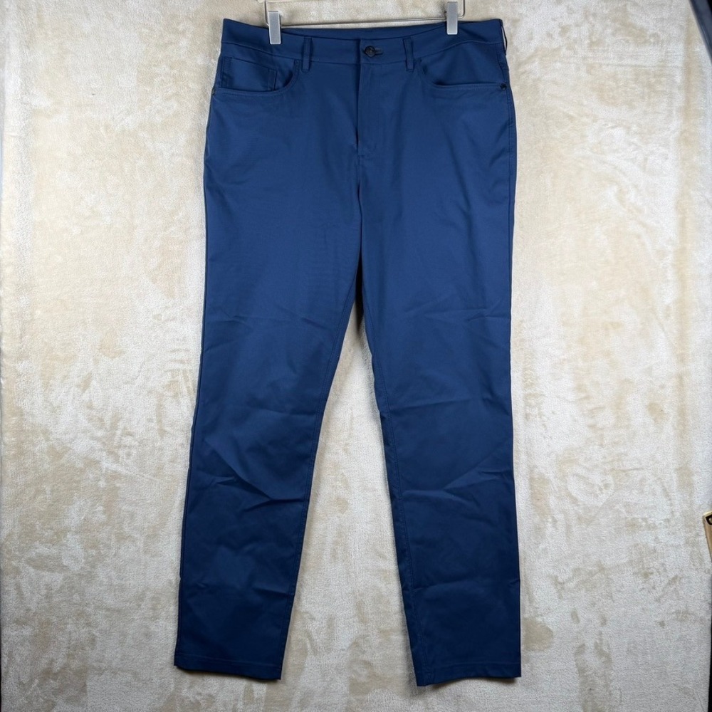 Public Rec Workday Pant Navy Blue Mens 36x34 Performance Golf Chino Trousers